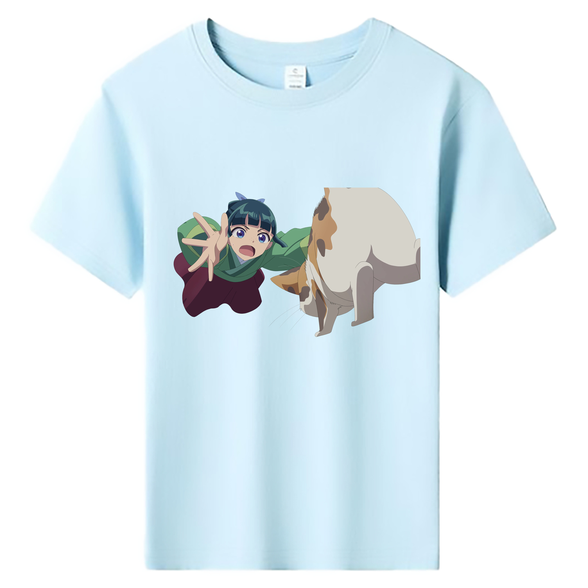 （画像用） 薬屋のひとりごと The Apothecary Diaries 綿100％キッズTシャツ（フロントプリント）